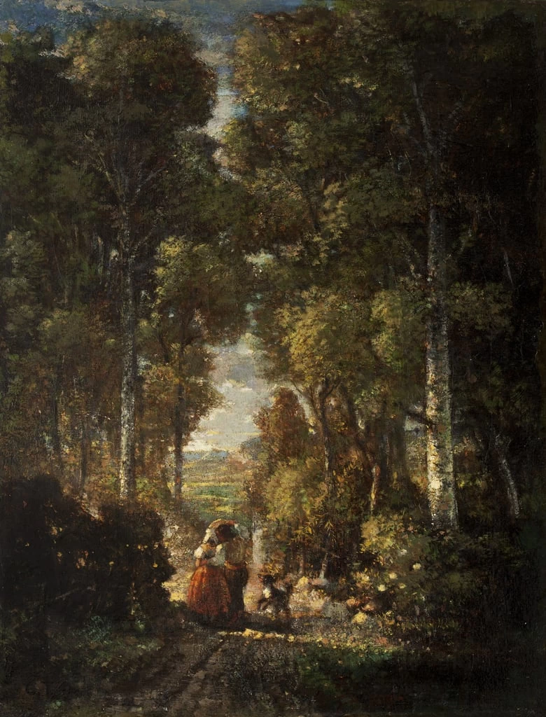 La strada per il villaggio - Worcester Art Museum, Massachusetts